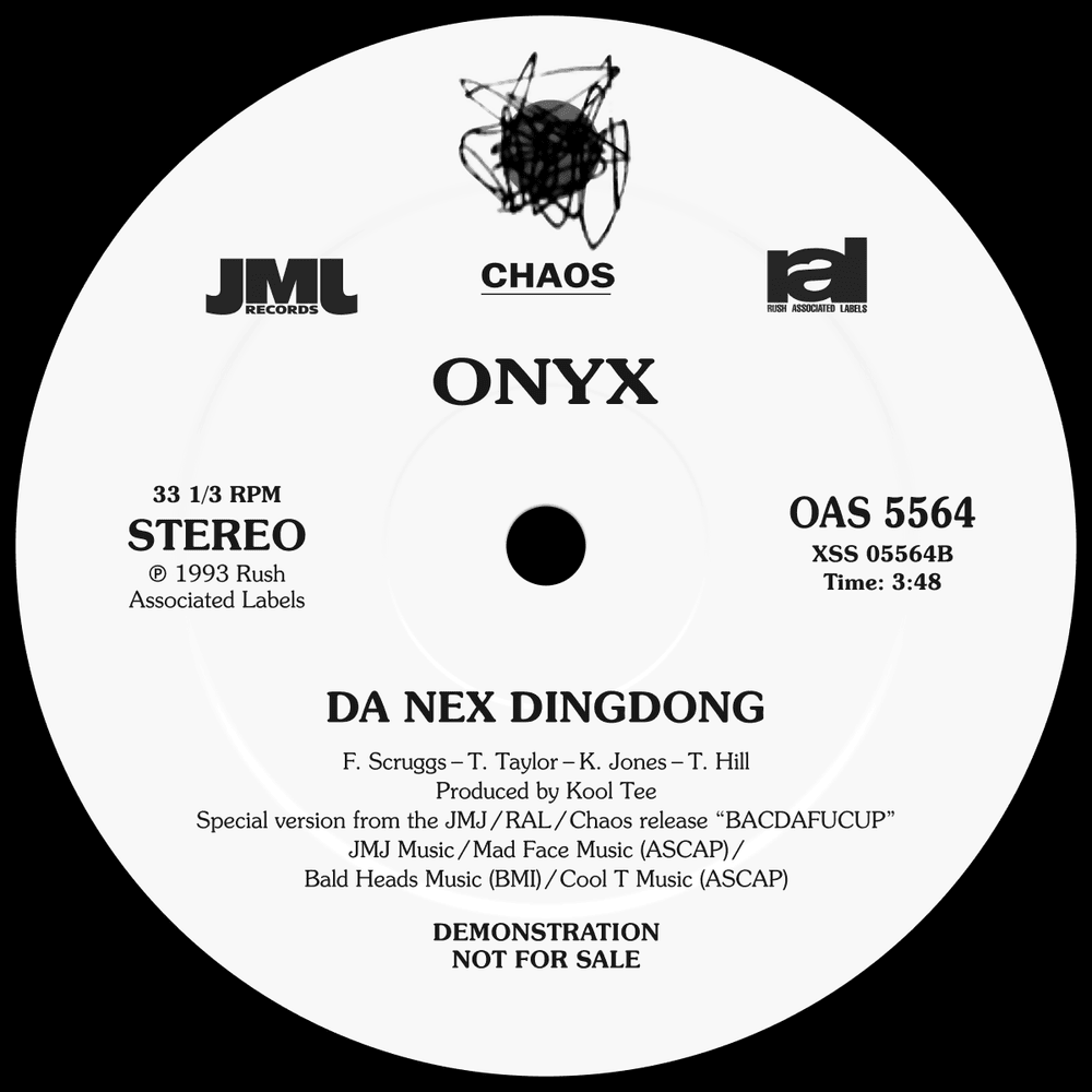 Album cover art for "Da Nex DingDong" by Onyx