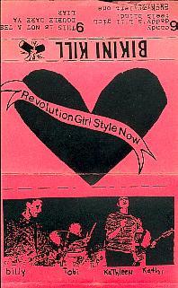 Album cover art for "Feels Blind (Demo)" by Bikini Kill