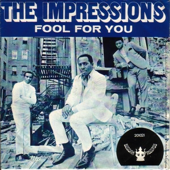 Album cover art for "Fool for You" by The Impressions
