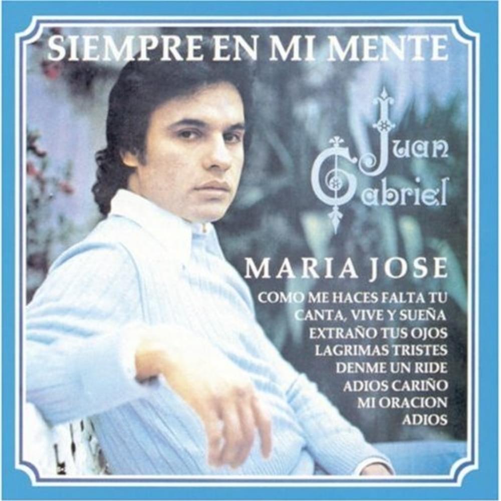 Album cover art for "Adiós, Cariño" by Juan Gabriel