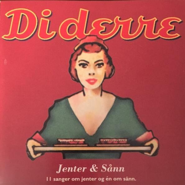 Album cover art for "Jenter" by Di Derre