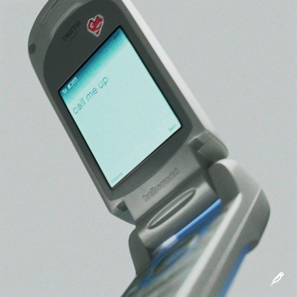 Album cover art for "call me up" by helloworld