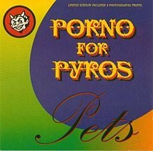 Album cover art for "Pets" by Porno for Pyros