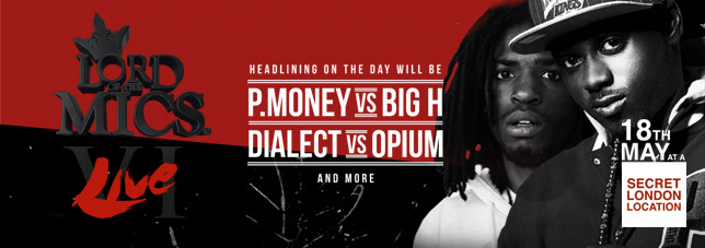 P Money vs. Big H (Hype Session) by Lord of the Mics