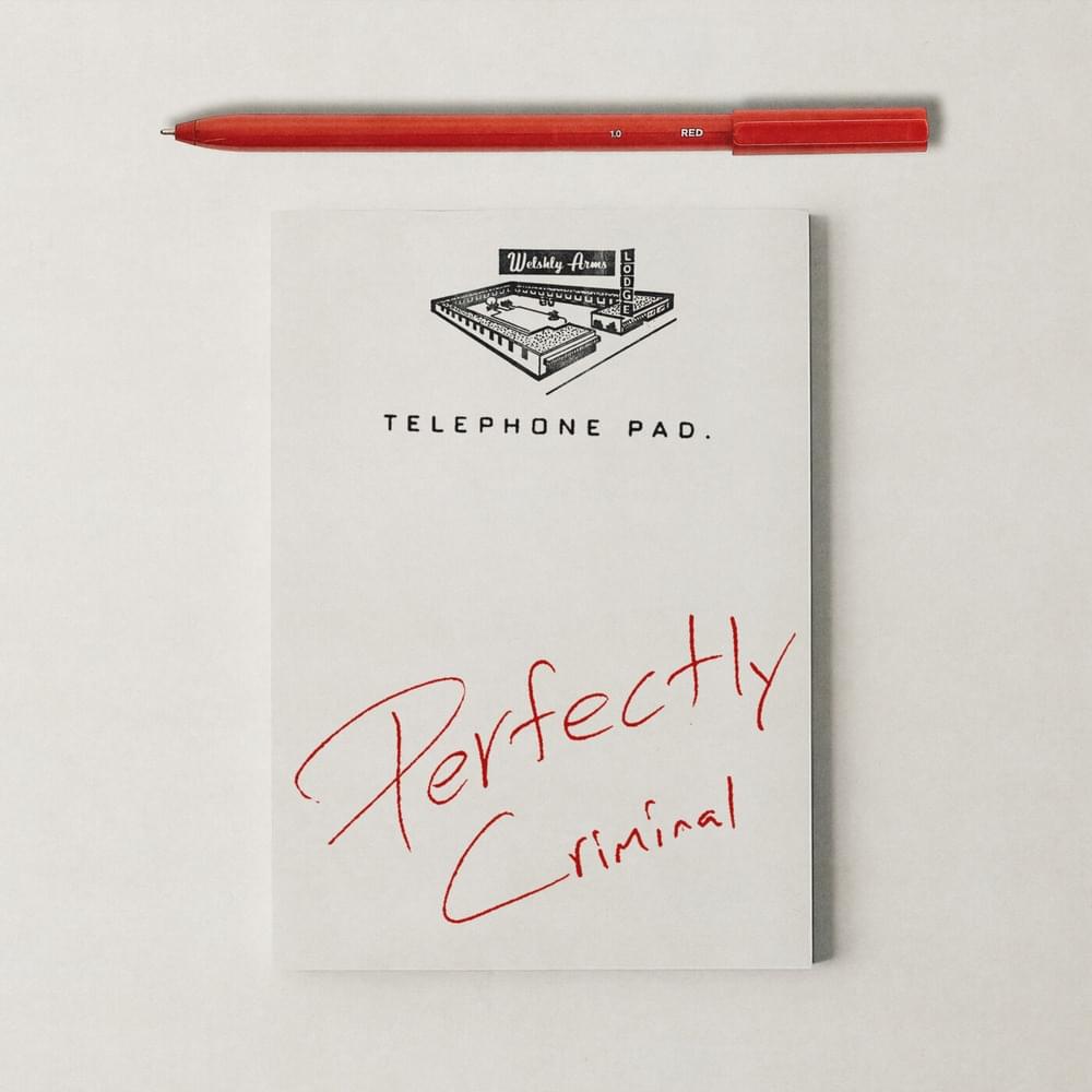 Album cover art for "Perfectly Criminal" by Welshly Arms