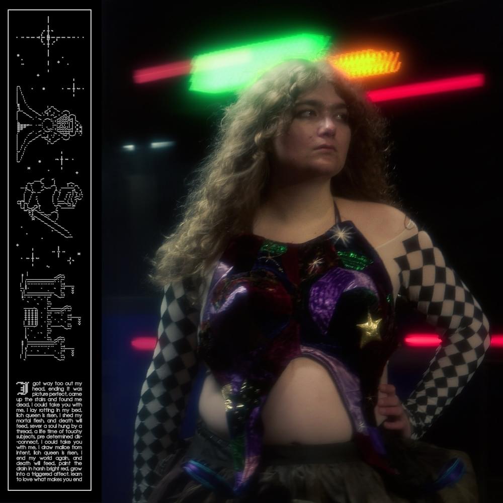 Album cover art for "the lich" by saoirse dream
