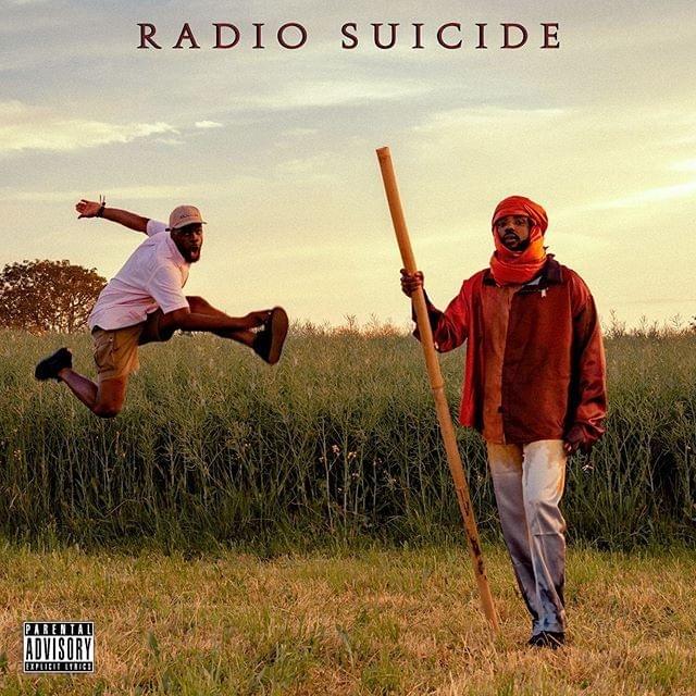 Album cover art for "Radio Suicide" by Makala