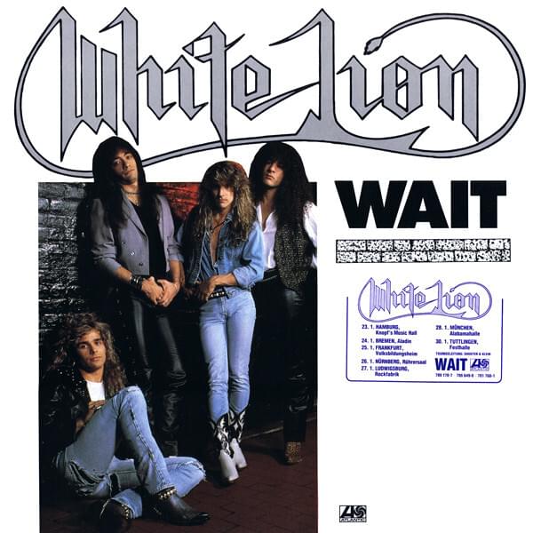 Album cover art for "Wait" by White Lion
