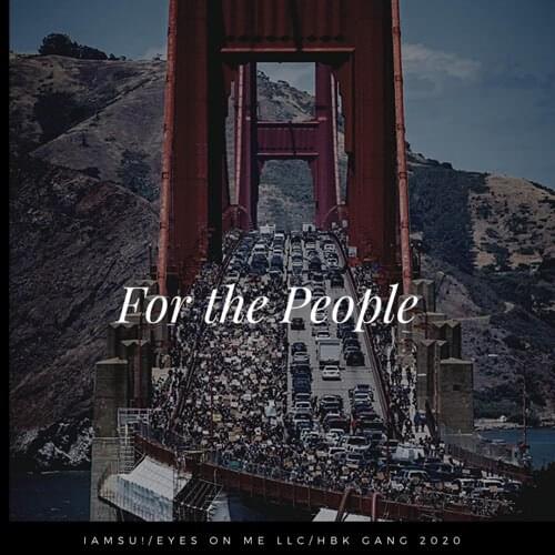 Album cover art for "For the People" by Iamsu!