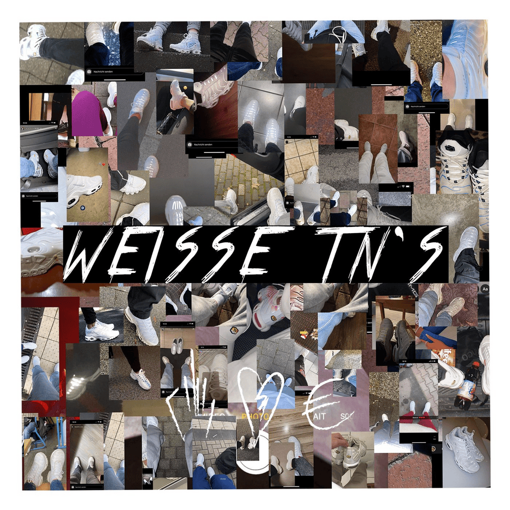 Album cover art for "Weisse TN Sneakers" by Kurdo