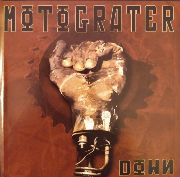 Album cover art for "Down" by Motograter