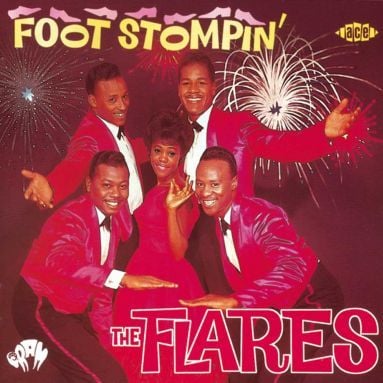 Album cover art for "Footstompin’" by Flares