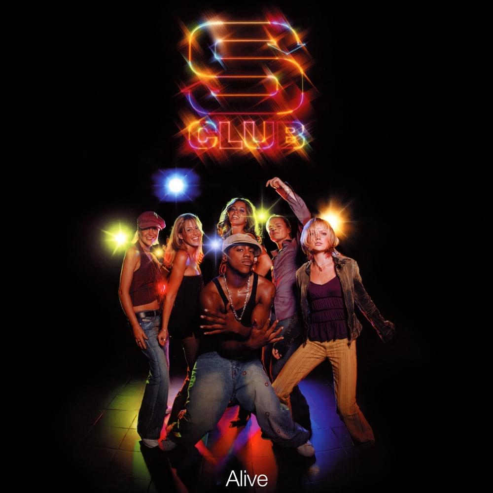 Album cover art for "Alive" by S Club