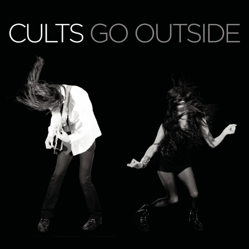 Album cover art for "Go Outside" by Cults