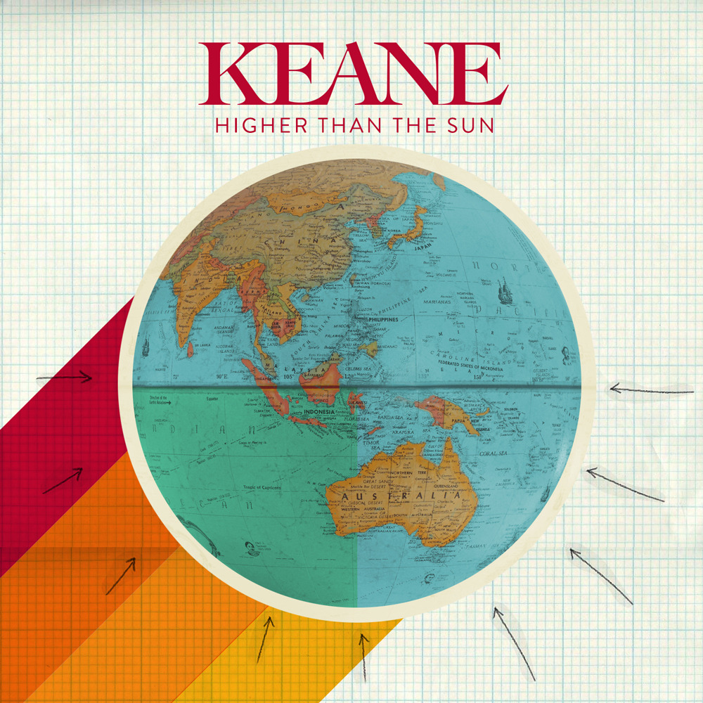 Album cover art for "Higher Than the Sun" by Keane