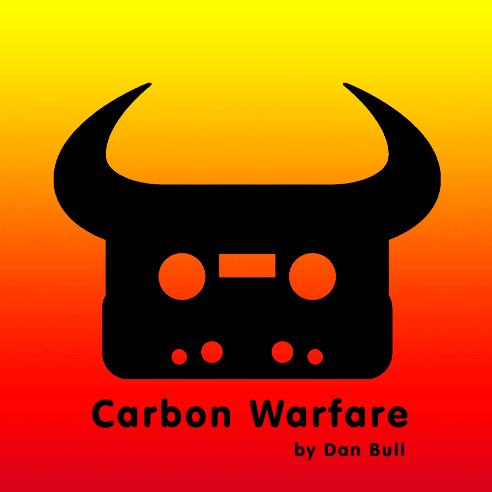 Album cover art for "Carbon Warfare" by Dan Bull