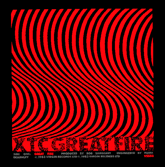 Album cover art for "Gold" by XTC