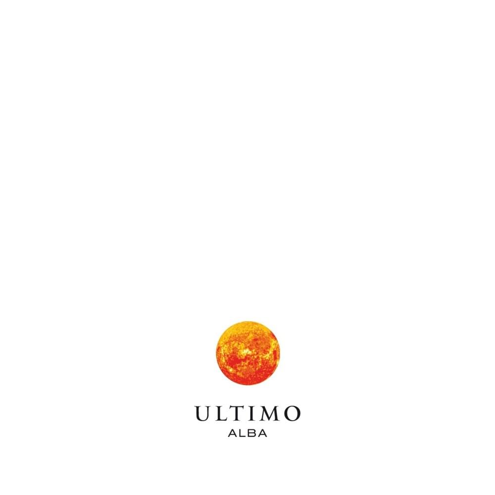 Album cover art for "Alba" by Ultimo