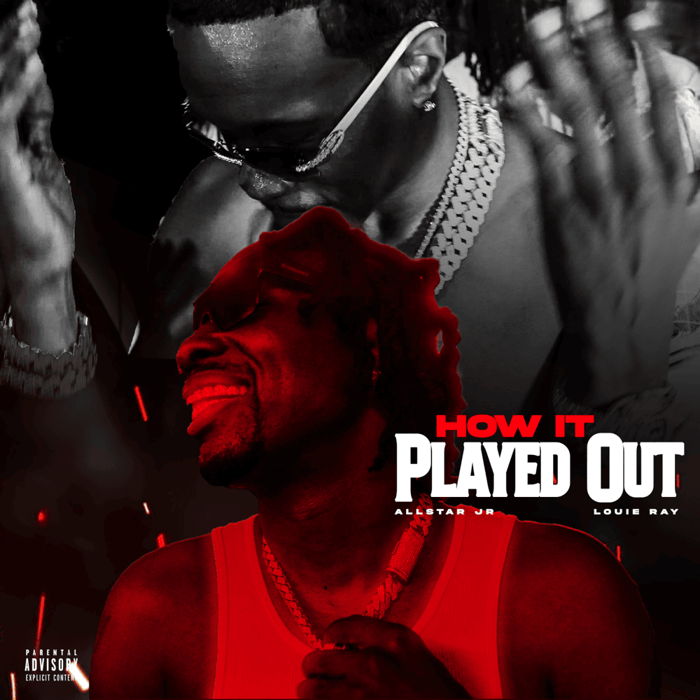 Album cover art for "How It Played Out" by Louie Ray