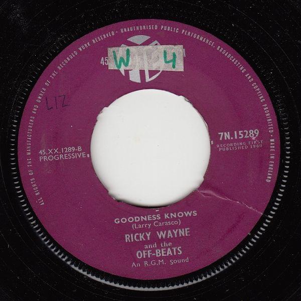 Goodness Knows by Ricky Wayne