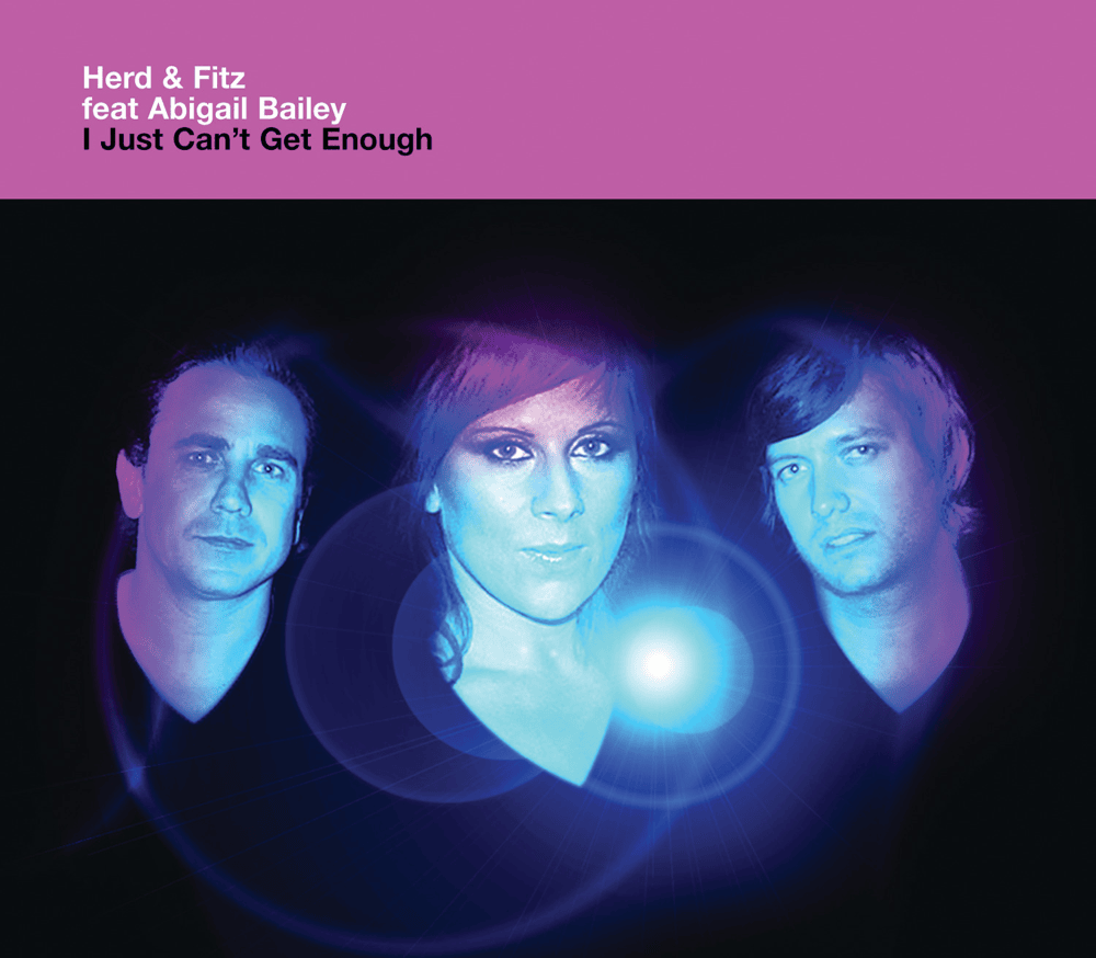 Album cover art for "I Just Can’t Get Enough" by Herd & Fitz & Abigail Bailey