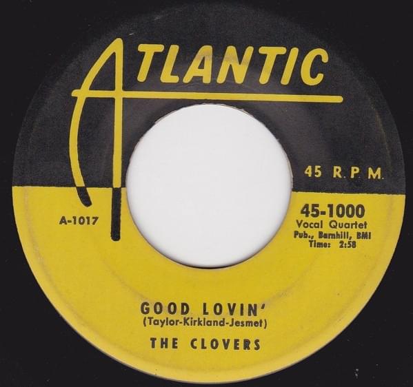 Album cover art for "Good Lovin’" by The Clovers