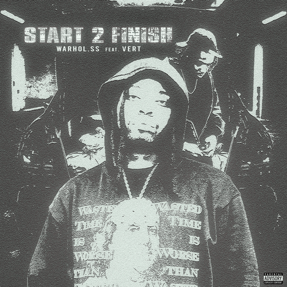 Album cover art for "Start 2 Finish" by Warhol.SS