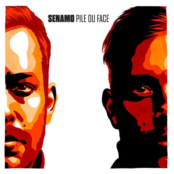 Album cover art for "Pile ou face" by Senamo