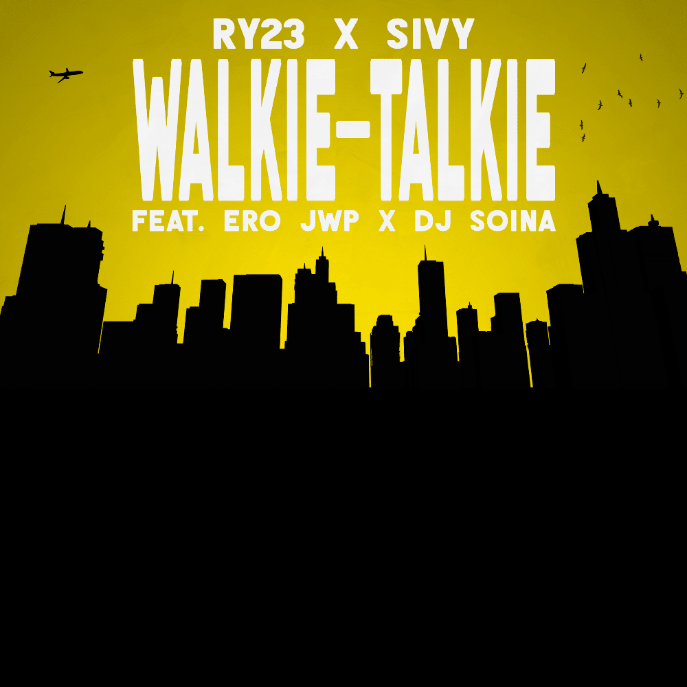 Album cover art for "WALKY TALKY" by RY23 & Ero JWP & DJ Soina