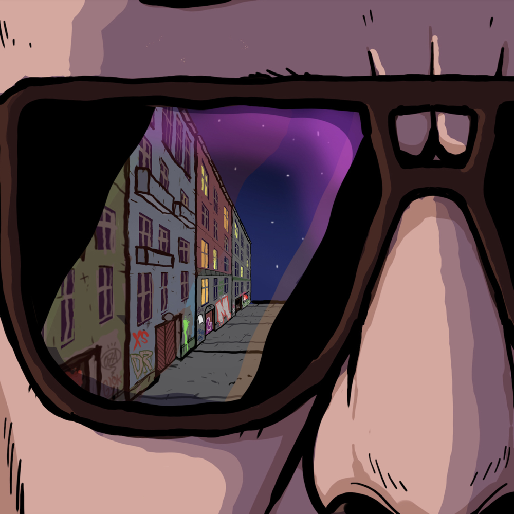 Album cover art for "Tinte auf dem Füller" by Morlockk Dilemma & DJ Robert Smith