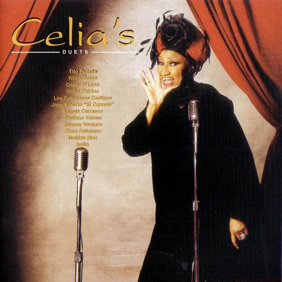 Album cover art for "La Candela" by Celia Cruz & Angela Carrasco