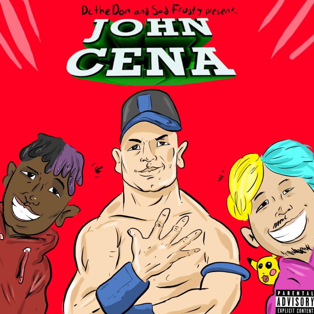 Album cover art for "John Cena" by Sad Frosty
