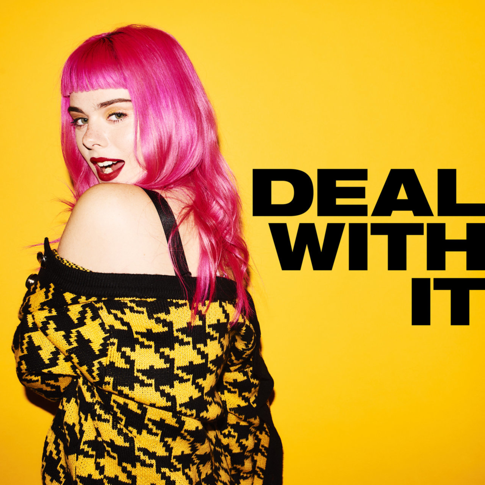 Album cover art for "Deal With It" by girli
