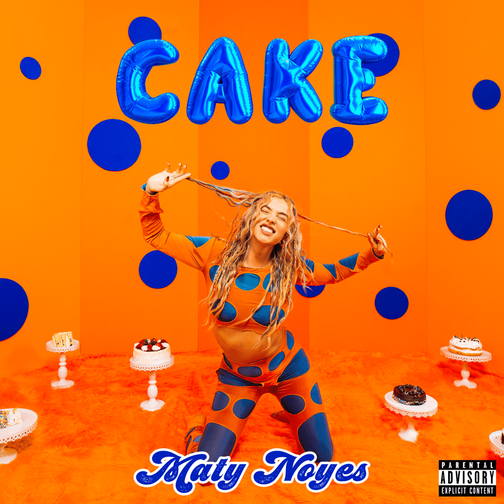 Album cover art for "Cake" by Maty Noyes