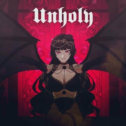 Album cover art for "Unholy" by Lollia & Sleeping Forest