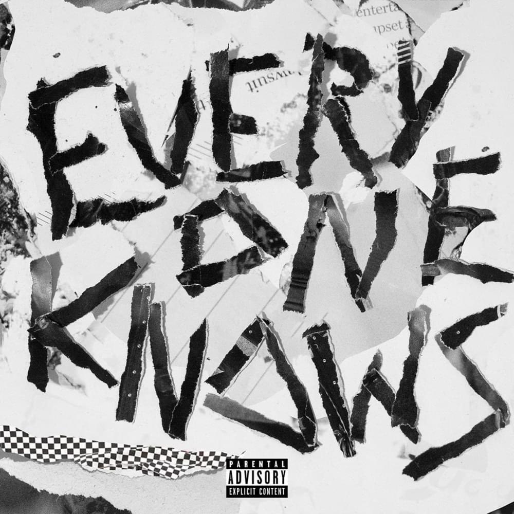 Album cover art for "Everyone Knows" by Jutes