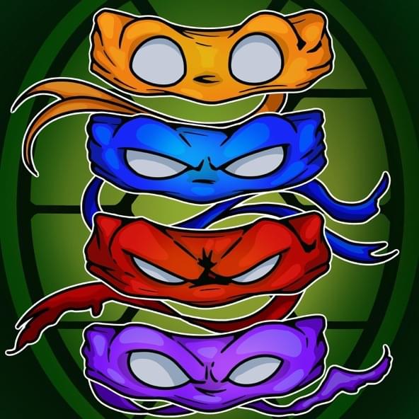 Album cover art for "Cowabunga" by NerdOut & Zach B & ChewieCatt & Mack On The Beat