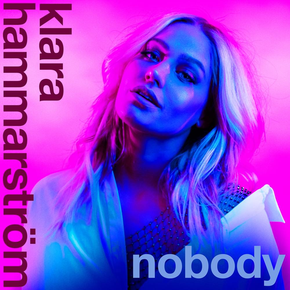 Album cover art for "Nobody" by Sonja Aldén