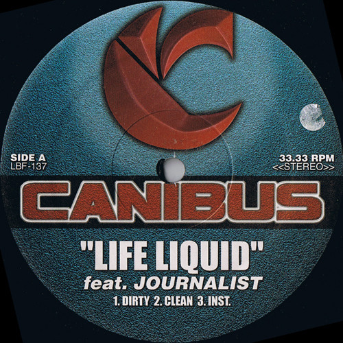 Album cover art for "Life Liquid" by Canibus & Journalist
