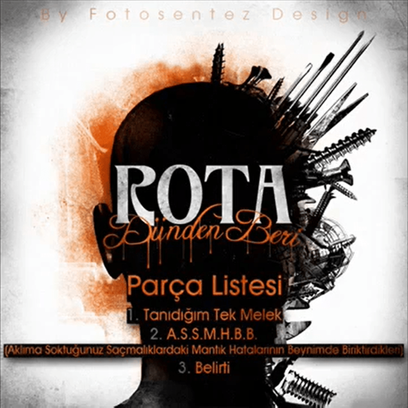 Album cover art for "Tanıdığım Tek Melek" by Rota