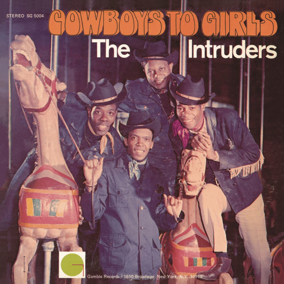 Album cover art for "Cowboys To Girls" by The Intruders