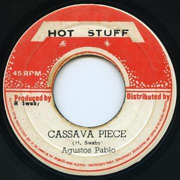 Album cover art for "Cassava Piece" by Augustus Pablo