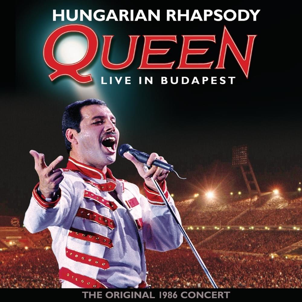 Album cover art for "Under Pressure (Live in Budapest, 27th July 1986)" by Queen