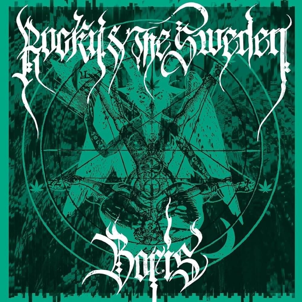 Album cover art for "Blood Red" by Boris