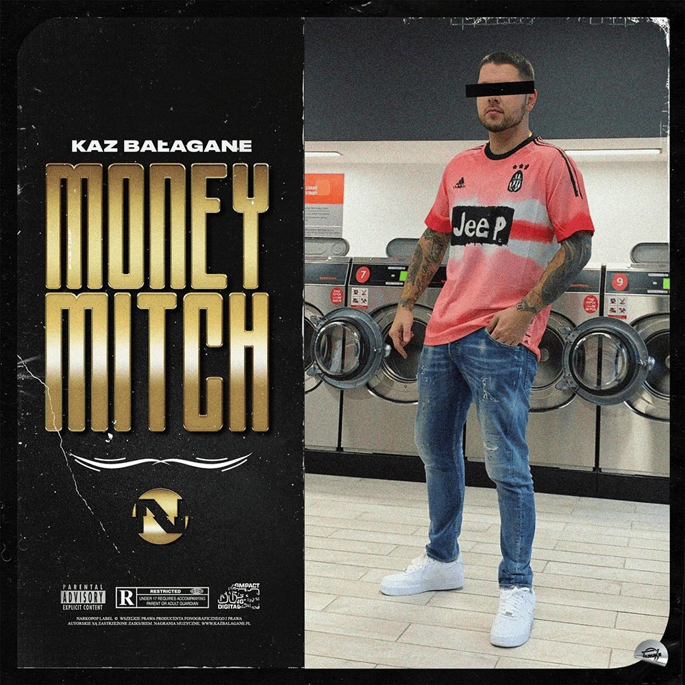 Album cover art for "Money Mitch" by Kaz Bałagane