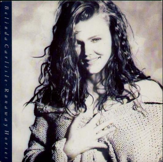 Album cover art for "Runaway Horses" by Belinda Carlisle
