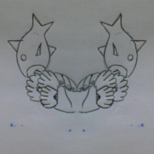 Album cover art for "CLAM SHELLS" by Marcy Mane