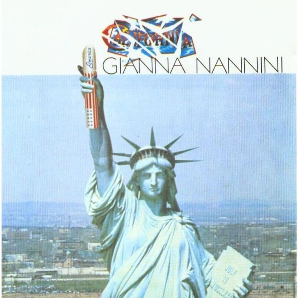 Album cover art for "California" by Gianna Nannini