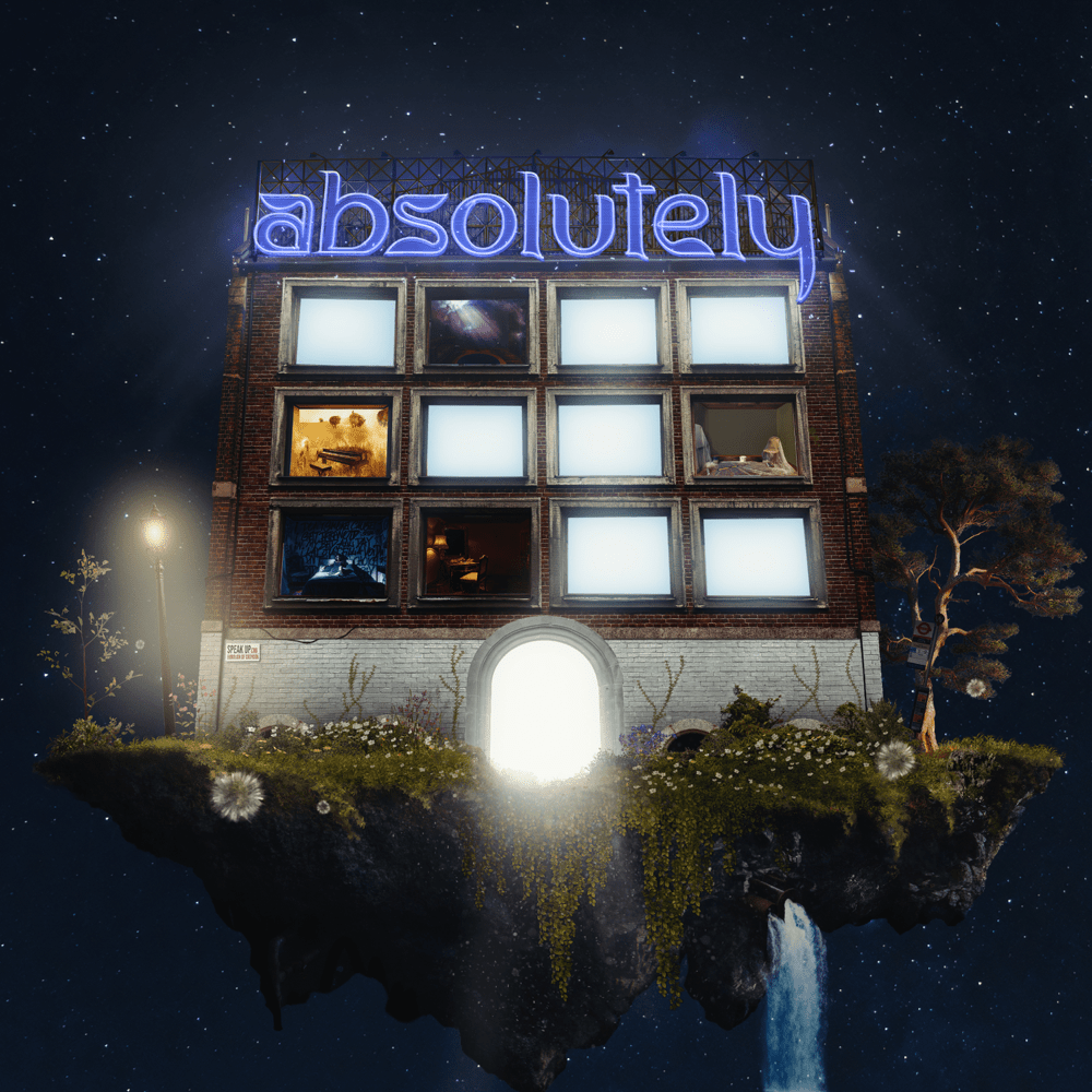 Album cover art for "Speak Up" by ABSOLUTELY