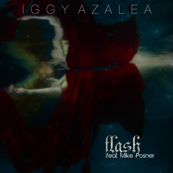 Album cover art for "Flash" by Iggy Azalea & Mike Posner